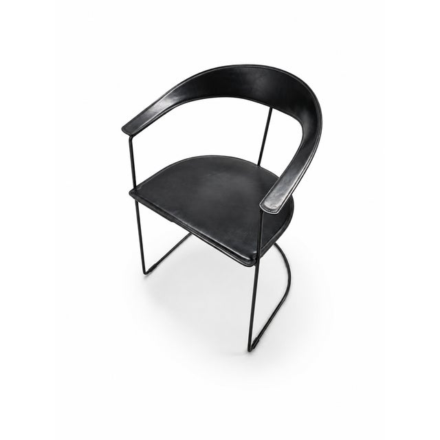 Vintage Canasta Chairs by Arrben Italia, 1980s, Set of 6 For Sale - Image 6 of 14