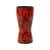 Vintage Red Vase in Fat Lava Glaze from Scheurich Keramik, 1960s For Sale - Image 9 of 11