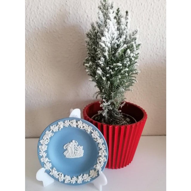 Three Piece Set in Blue and Pink Jasperware from Wedgwood, Set of 3 For Sale - Image 3 of 16