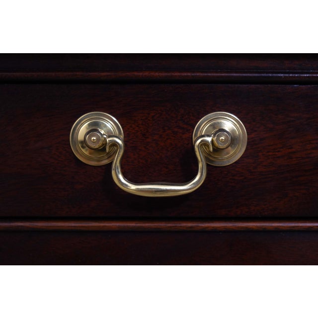 Stickley Mahogany 2 Drawer Console Table For Sale - Image 12 of 18