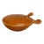 1940s Eva Zeisel for Red Wing Pottery Covered Dish Town & Country Style Caramel Color For Sale