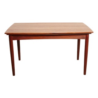 Vintage Extendable Dining Table in Teak For Sale