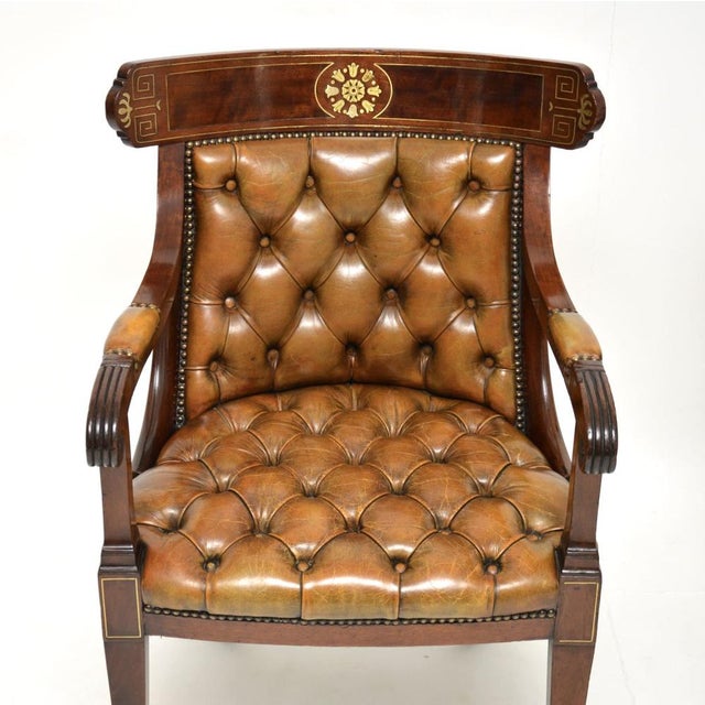 Antique Regency Armchairs, 1815, Set of 2 For Sale - Image 6 of 16