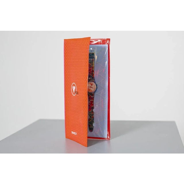 Vintage Swatch Valentines Day Special 2000 Heartbeat Gn187 For Sale - Image 6 of 12