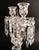 Baccarat France Crystal Bambous Tors 2-Light Candelabra Lustre, Signed For Sale In Dallas - Image 6 of 11
