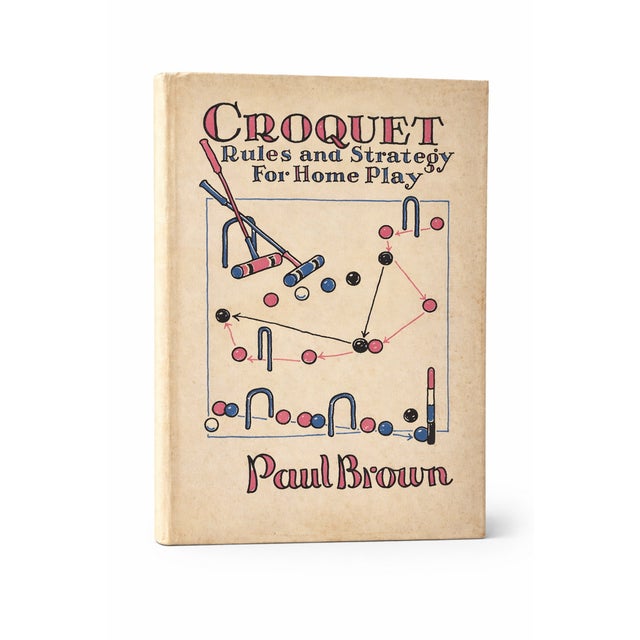 Croquet Rules and Strategy for Home Play by Paul Brown 1957 Book For Sale - Image 12 of 12
