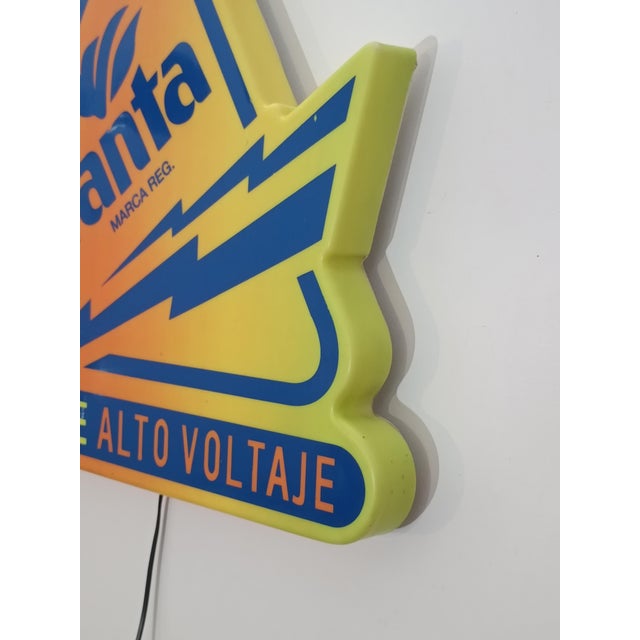 Illuminated Fanta Sabor Sign from Alto Voltage, 1999 For Sale - Image 3 of 12