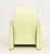Animal Skin Art Deco Style Mint Green Leather Reclining Chair For Sale - Image 7 of 7