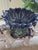 Vintage Glazed Ceramic Elephant Center Piece For Sale - Image 9 of 11