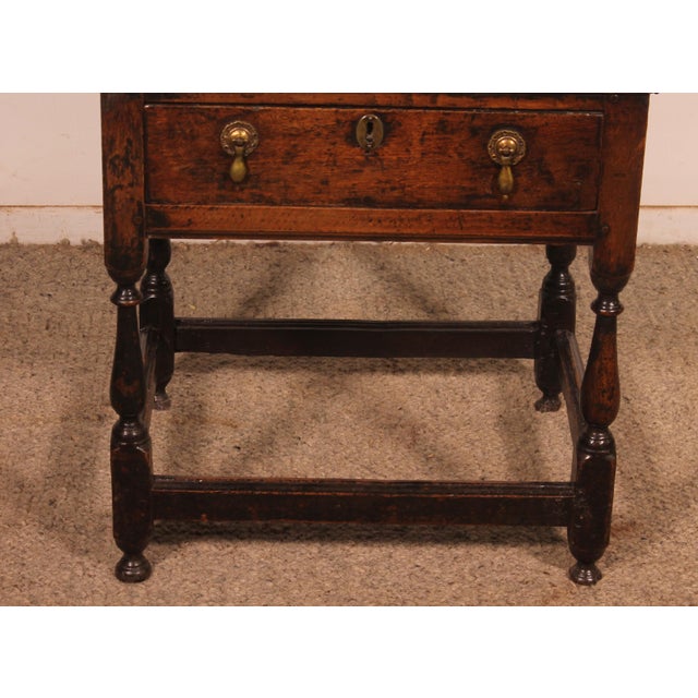 17th Century Oak Bible Chest For Sale - Image 3 of 12