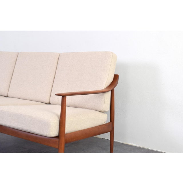 Mid-Century Modern Teak Sofa by Walter Knoll for Knoll Antimott, 1960s For Sale - Image 12 of 16