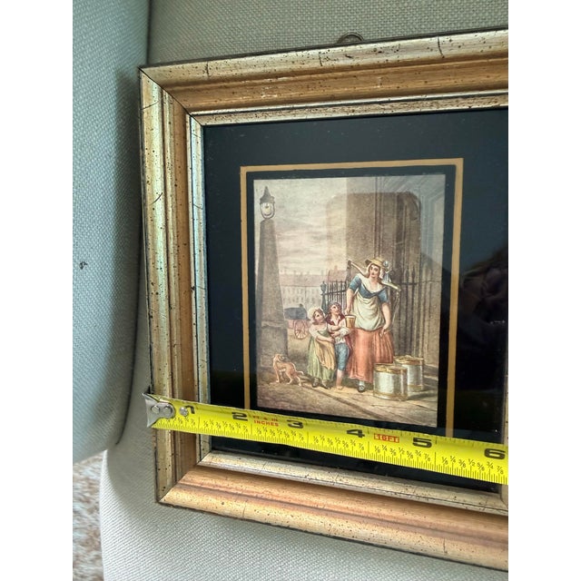 Two Victorian Maiden Lithographs Framed For Sale - Image 4 of 5