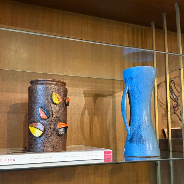 Bitossi 1960s Italian Art Pottery Vase by Aldo Londi, Bitossi for Raymor For Sale - Image 4 of 7