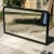 Mirror with wooden frame with black bevelled edge italy 1930/1940 measures 124 x 3.5 x h 69.5 category 900 style mirror...