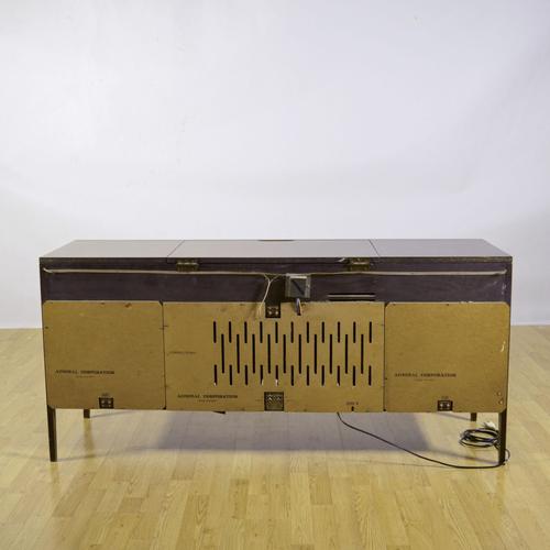 1950s Stereo Console with Wood Turntable from Admiral, 1950s For Sale - Image 5 of 9