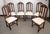 Antique Early 20th Century Walnut Chairs, Set of 6 For Sale - Image 17 of 17