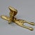 A charming vintage brass fox head door knocker with exceptional detail. Heavy, solid construction with a satisfying weight...
