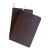 Set of 2 Faux Leather Brown Journals For Sale