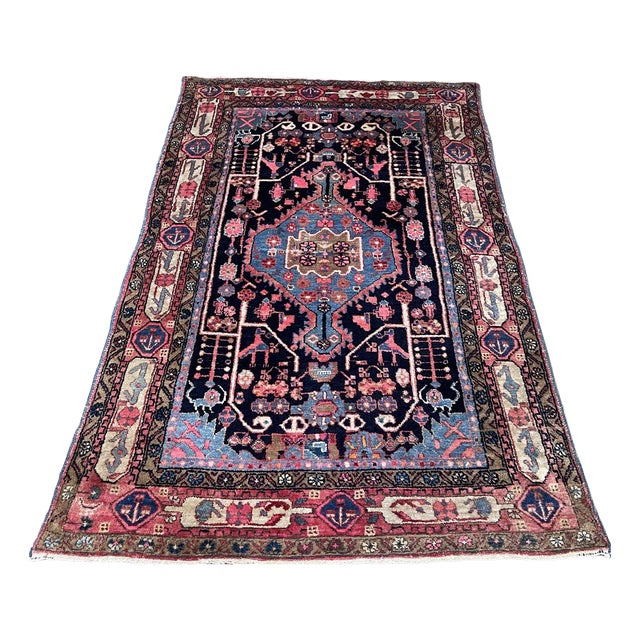 Handmade Iranian Wool Rug For Sale