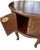 1940s 1940s Seven Seas Collection by Hooker Furniture – Oval Drum Accent Table For Sale - Image 5 of 6