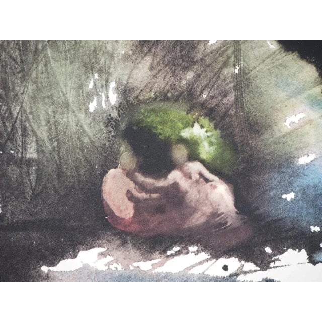 Salvador Dali, Biblia Sacra, Paradise, Lithograph For Sale - Image 4 of 5