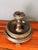 1970s Patinated Brass Hurricane Candle Holder by Chapman For Sale - Image 12 of 12