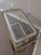Mid 20th Century Hollywood Regency Mirrored Glass and Brass Trolley Bar Cart For Sale - Image 4 of 9