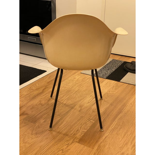 Herman Miller Herman Miller Eames Vintage 1957 Arm Shell Chair For Sale - Image 4 of 12