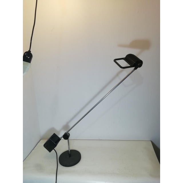Handle-Style Table Lamp by D'Urbino, Lomazzi and De Pas for Stilnovo, Italy, 1970s For Sale - Image 10 of 12