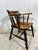 Victorian Elm and Birch Captain's Chair, England, 1880s For Sale - Image 3 of 13