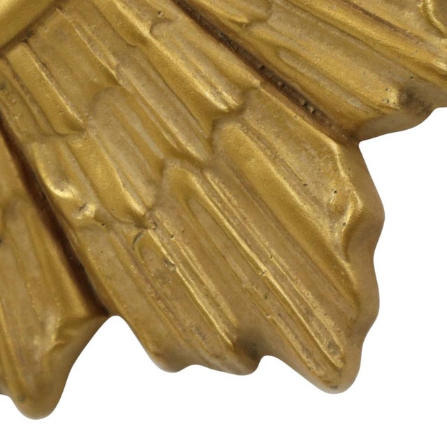 Convex Gilt Sunburst Mirror, 1960s For Sale - Image 13 of 16
