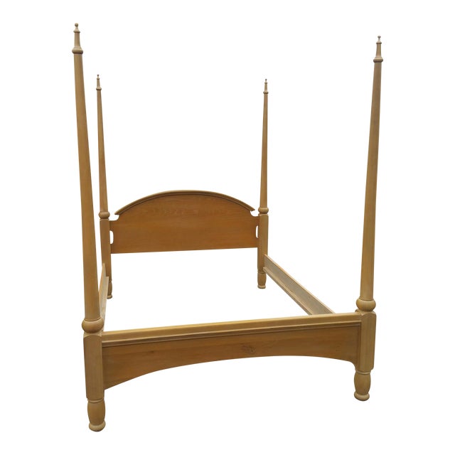 Vintage Bernhardt Queen Four Poster Bed Chairish