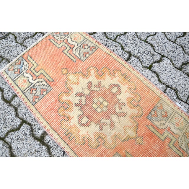 Boho Chic 1960s Vintage Bohemian Turkish Rug For Sale - Image 3 of 6