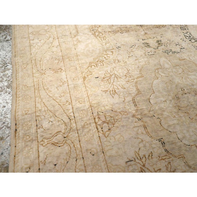 Rustic Galerie Shabab Collection Mid-20th Century Turkish Sivas Throw Rug For Sale - Image 3 of 8