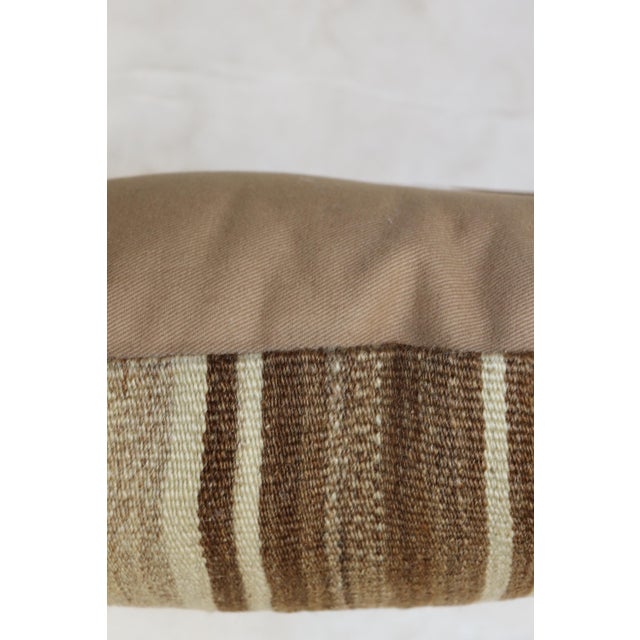 Pillow made from a turkish kilim