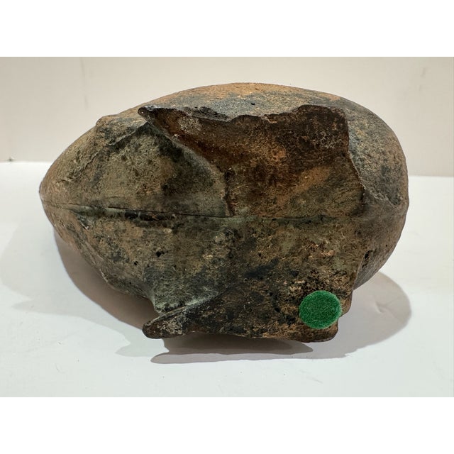 Metal Mid Century Japanese Cast Iron Koro Bird Incense Burner Sculptural Pheasant For Sale - Image 7 of 9
