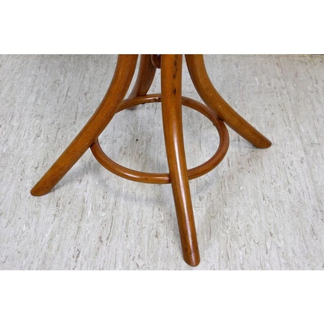 Art Nouveau Bentwood Side Table from Mundus, Austria, 1900s For Sale - Image 9 of 13