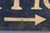 Vintage Industrial Decorative Wooden Directional “Office” Sign For Sale - Image 4 of 5