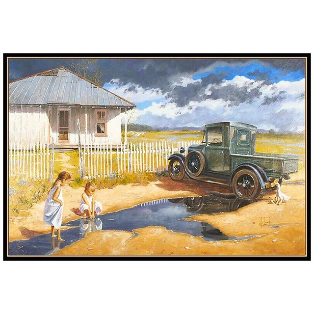 Message us to inquire about custom framing options! (Included for free with every purchase) The immaculately artwork,...
