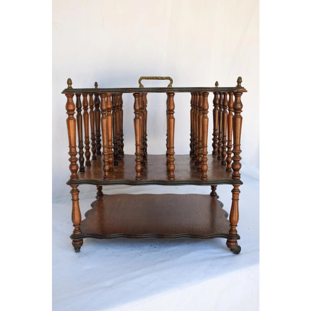 English Magazine Rack For Sale - Image 9 of 11