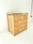 Vintage Glass Top Wicker Five-Drawer Chest of Drawers in Angraves Style, 1970s, in Flawless conditions. Designed 1970 to...