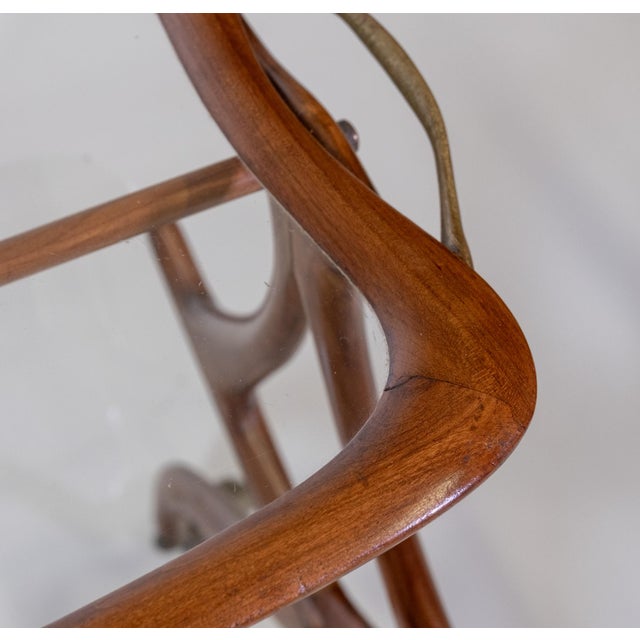 Mid-Century Modern Italian Magazine Rack by Cesare Lacca, 1950s For Sale - Image 9 of 18