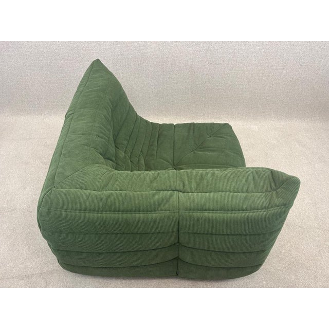 Green Togo Modular Corner Sofa from Ligne Roset, 2010s For Sale - Image 8 of 12