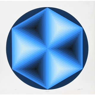 "Chrystal" Serigraph by Jurgen Peters For Sale