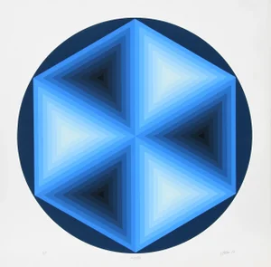 "Chrystal" Serigraph by Jurgen Peters
