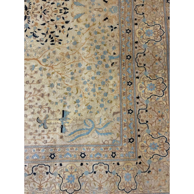 Persian Safavieh Hand-Knotted Wool Tree of Life Area Rug For Sale - Image 3 of 11