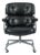 Eames Time Life Executive Lobby Chair Herman Miller Black Leather Office Chair For Sale