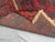 Vintage Afghan Hand-Knotted Baluchi Soft Rug, Red & Blue Tribal Design, Wool Pile Rug For Sale - Image 9 of 10