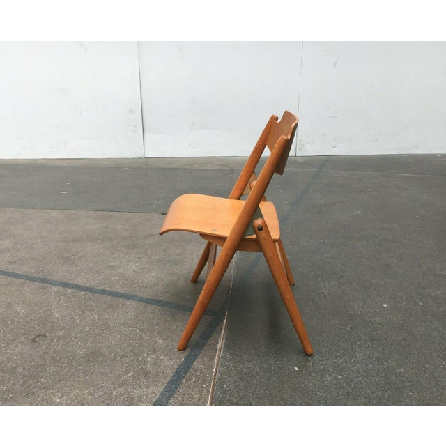 1950s Set of Mid-Century German SE 18 Children Folding Chairs by Egon Eiermann for Wilde+spieth, 1950s For Sale - Image 5 of 18