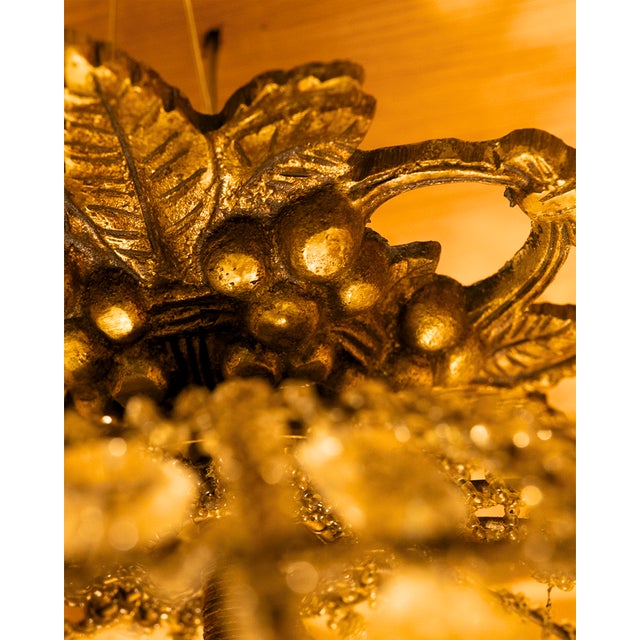 Crystal Hot Air Balloon Chandelier, 1890s For Sale - Image 6 of 7